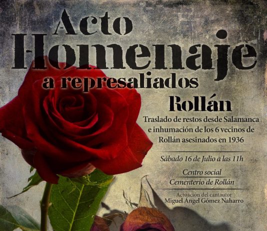 Acto Homenaje a nuestro vecinos represaliados.